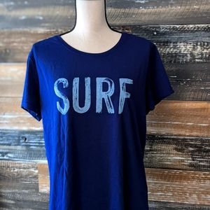 Women's XL SURF t-shirt